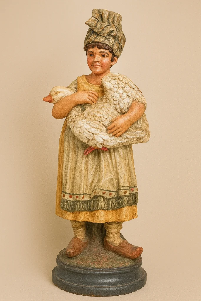 Девочка с гусём